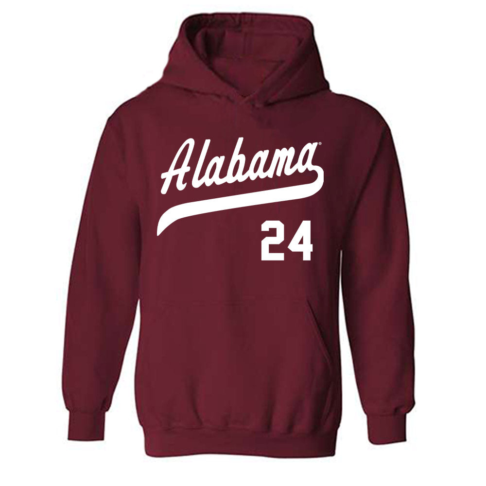 Alabama - NCAA Softball : Braya Hodges - Classic Shersey Hooded Sweatshirt-0