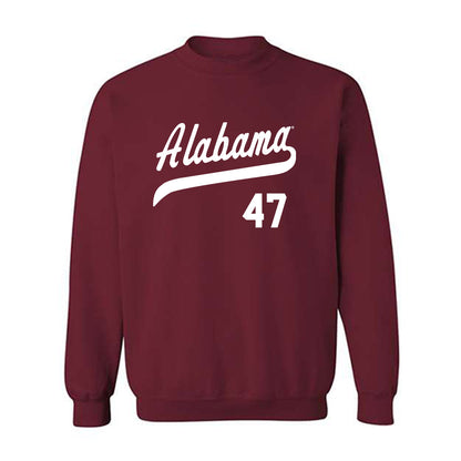 Alabama - NCAA Baseball : Jojo Williamson - Classic Shersey Crewneck Sweatshirt-0