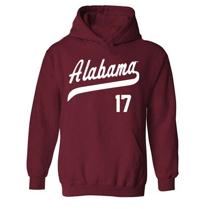 Alabama - NCAA Softball : Riley Valentine - Classic Shersey Hooded Sweatshirt-0