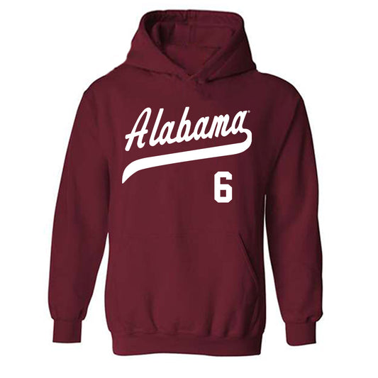 Alabama - NCAA Softball : Kinley Pate - Classic Shersey Hooded Sweatshirt-0