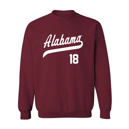 Alabama - NCAA Baseball : Will Hodo - Classic Shersey Crewneck Sweatshirt-0
