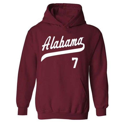 Alabama - NCAA Softball : Catelyn Riley - Classic Shersey Hooded Sweatshirt-0