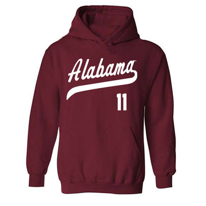 Alabama - NCAA Softball : Larissa Preuitt - Classic Shersey Hooded Sweatshirt-0