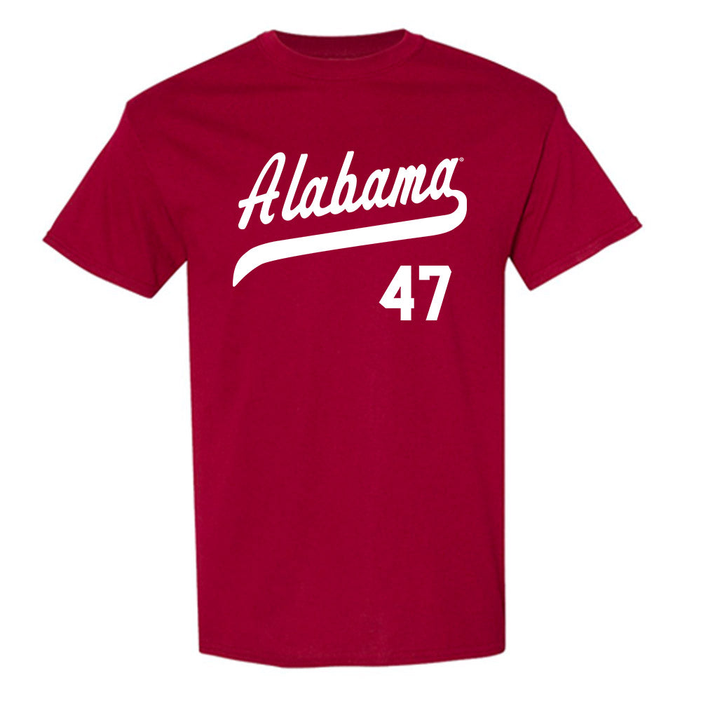 Alabama - NCAA Baseball : Jojo Williamson - Classic Shersey T-Shirt-0