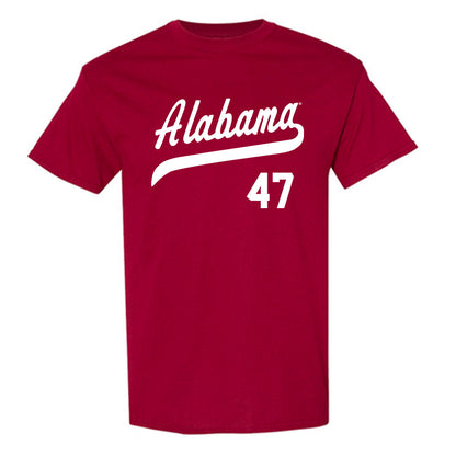 Alabama - NCAA Baseball : Jojo Williamson - Classic Shersey T-Shirt-0