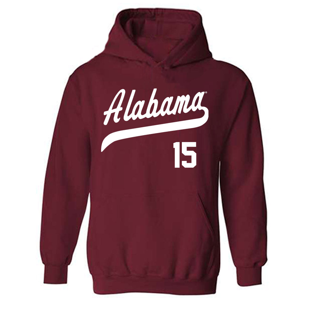 Alabama - NCAA Baseball : Coleman Mizell - Classic Shersey Hooded Sweatshirt-0