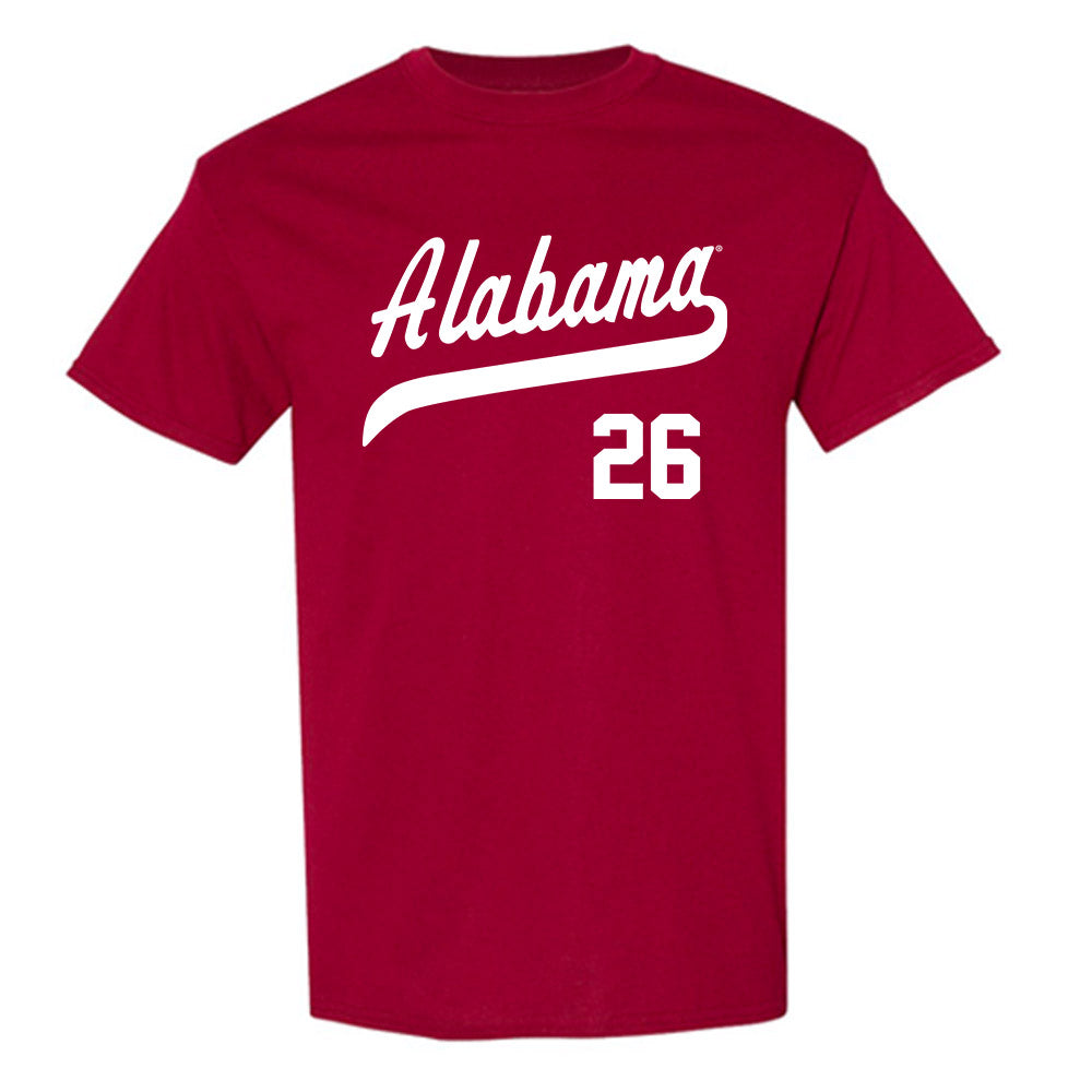 Alabama - NCAA Baseball : Peyton Steele - Classic Shersey T-Shirt-0
