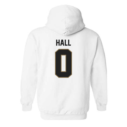 Texas State - NCAA Men's Basketball : Dj Hall - Hooded Sweatshirt-1