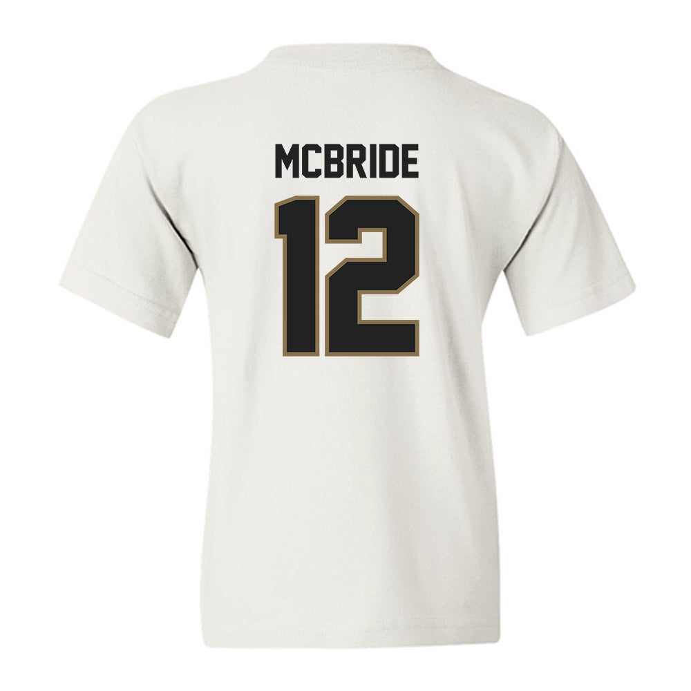 Texas State - NCAA Women's Basketball : Kyla McBride - Youth T-Shirt-1