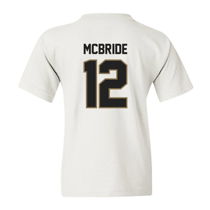 Texas State - NCAA Women's Basketball : Kyla McBride - Youth T-Shirt-1