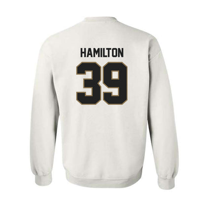 Texas State - NCAA Baseball : Maximus Hamilton - Crewneck Sweatshirt-1