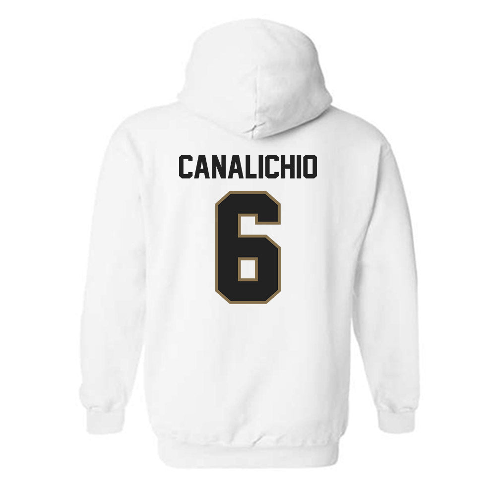 Texas State - NCAA Baseball : Will Canalichio - Hooded Sweatshirt-1