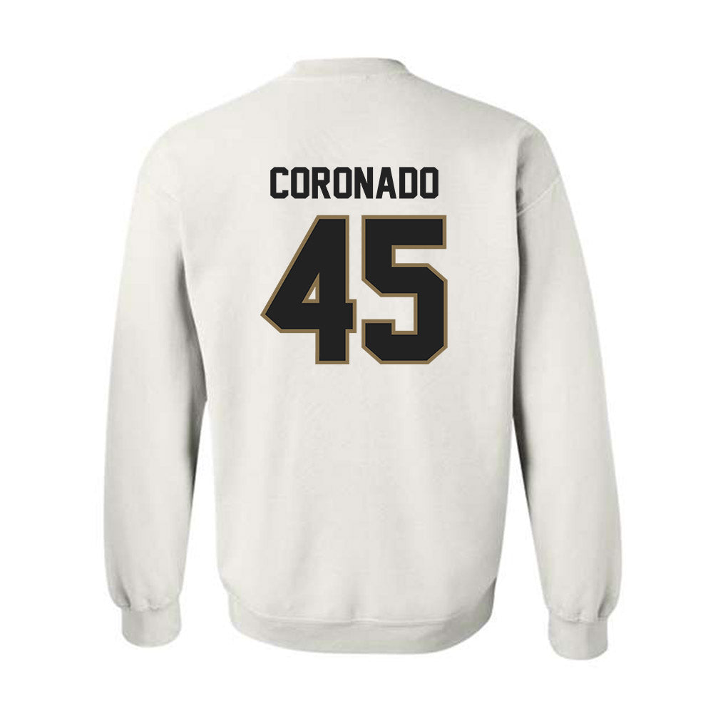 Texas State - NCAA Baseball : Victor Coronado - Crewneck Sweatshirt-1