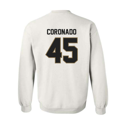 Texas State - NCAA Baseball : Victor Coronado - Crewneck Sweatshirt-1