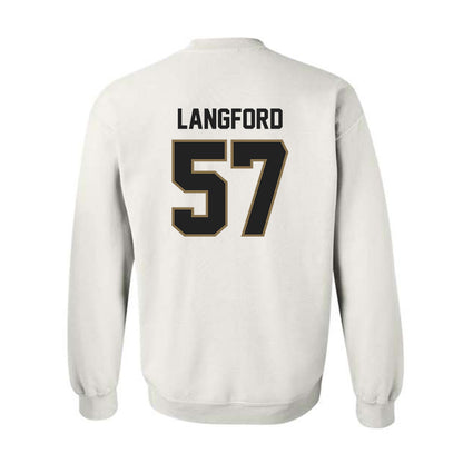 Texas State - NCAA Football : Ian Langford - Crewneck Sweatshirt-1