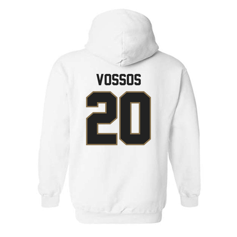 Texas State - NCAA Baseball : Justin Vossos - Hooded Sweatshirt-1
