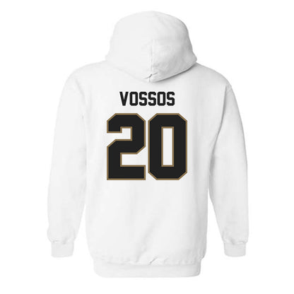 Texas State - NCAA Baseball : Justin Vossos - Hooded Sweatshirt-1