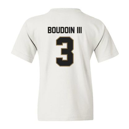 Texas State - NCAA Football : Michael Boudoin III - Youth T-Shirt-1