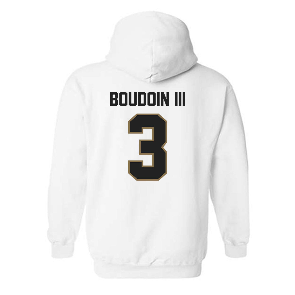 Texas State - NCAA Football : Michael Boudoin III - Hooded Sweatshirt-1
