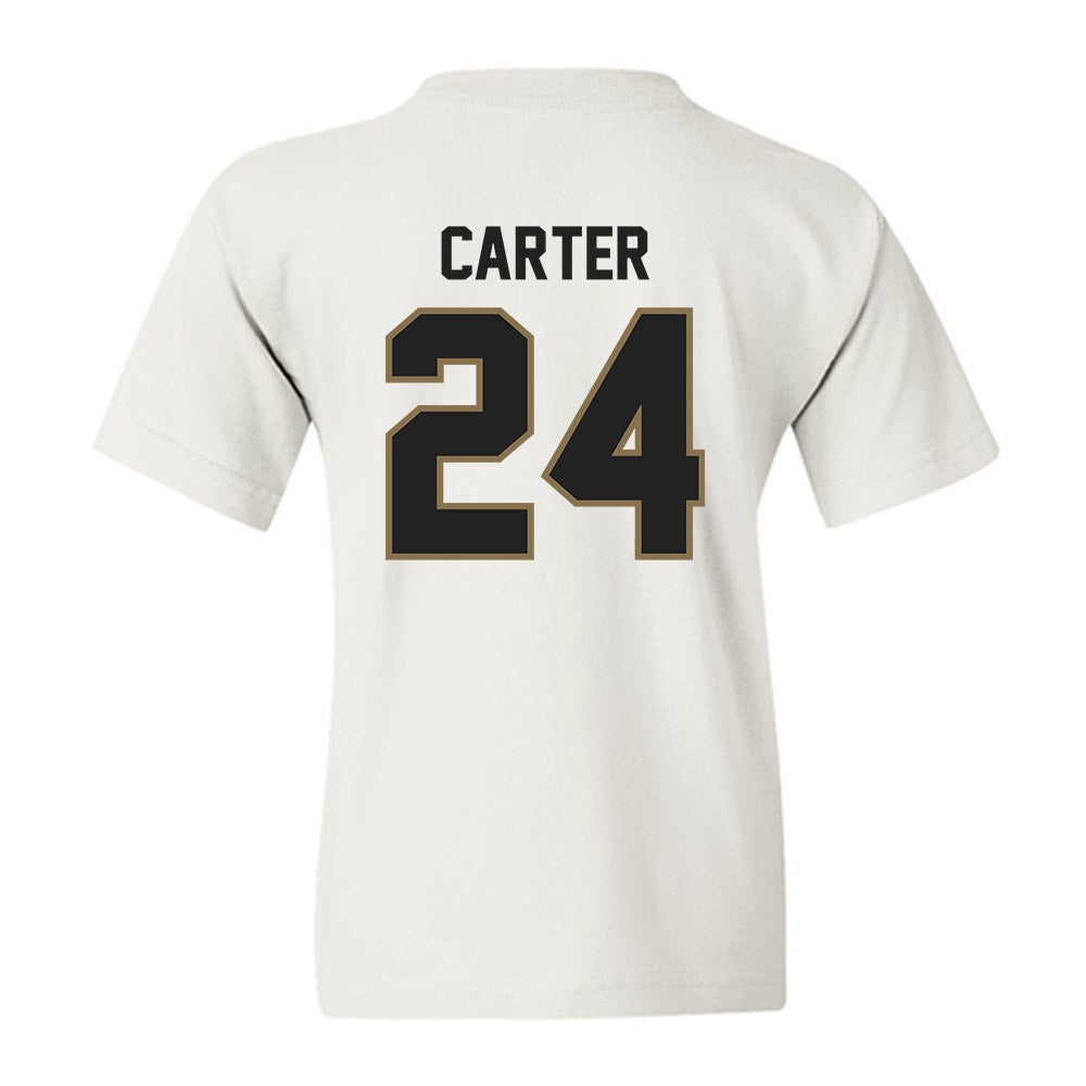 Texas State - NCAA Football : Caleb Carter - Youth T-Shirt-1