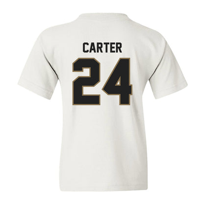 Texas State - NCAA Football : Caleb Carter - Youth T-Shirt-1