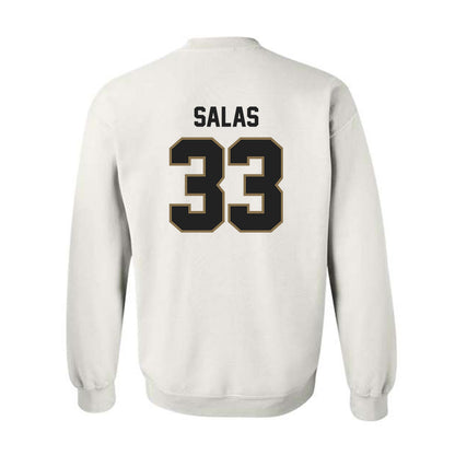 Texas State - NCAA Baseball : Manny Salas - Crewneck Sweatshirt-1