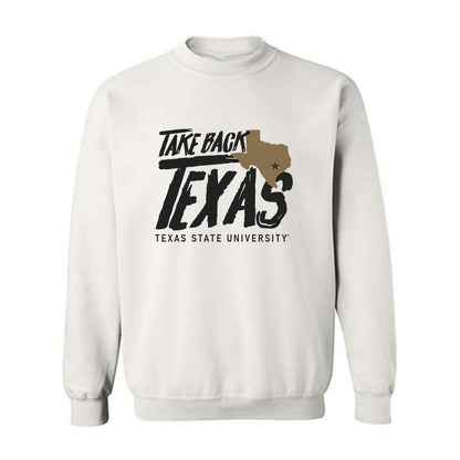 Texas State - NCAA Women's Volleyball : Megan Woods - Crewneck Sweatshirt