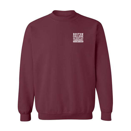 Boston College - NCAA Men's Ice Hockey : All Athletes - Crewneck Sweatshirt 2024 Hockey East Tournament Champions