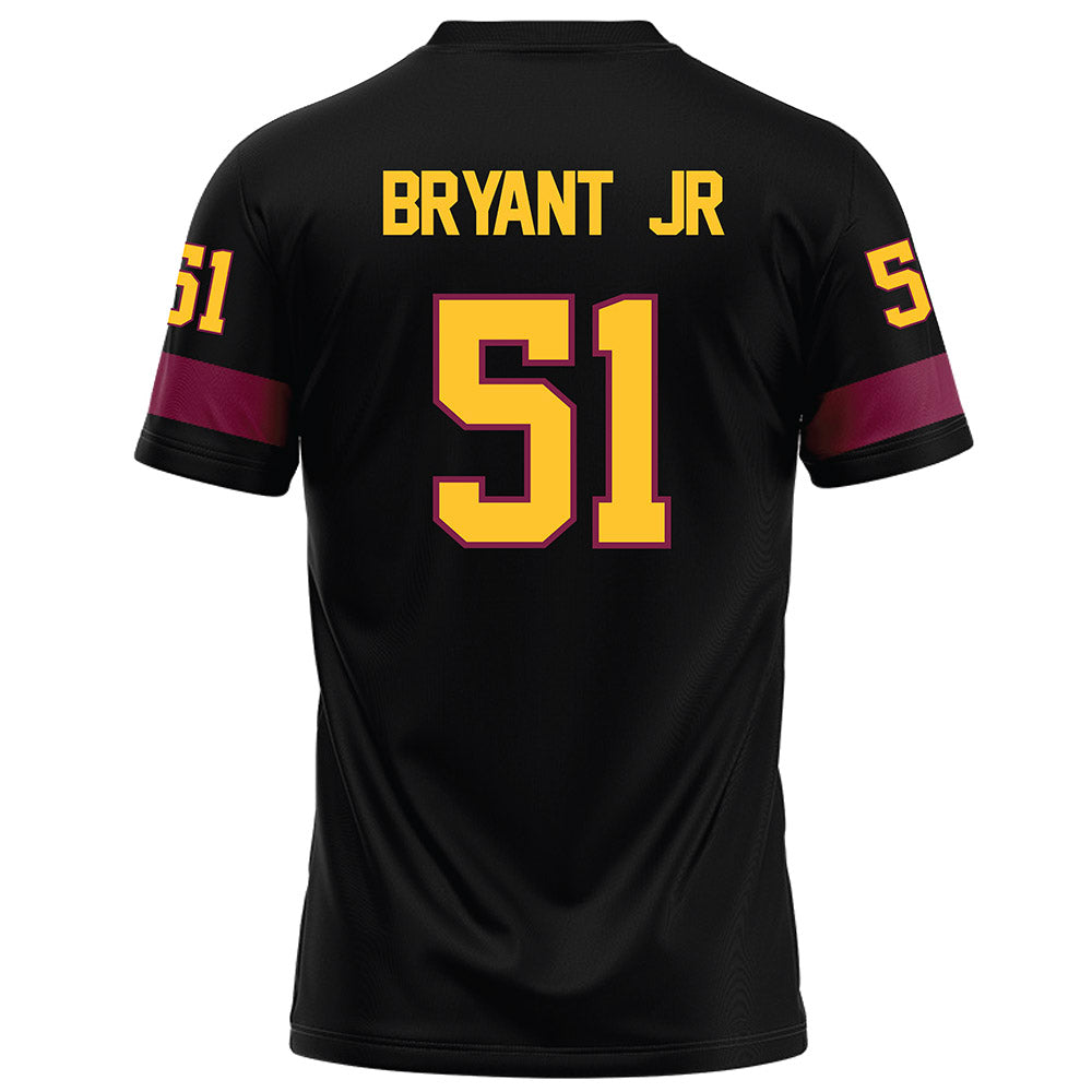 Arizona State - NCAA Football : Desean Bryant Jr - Black Football Jersey-1