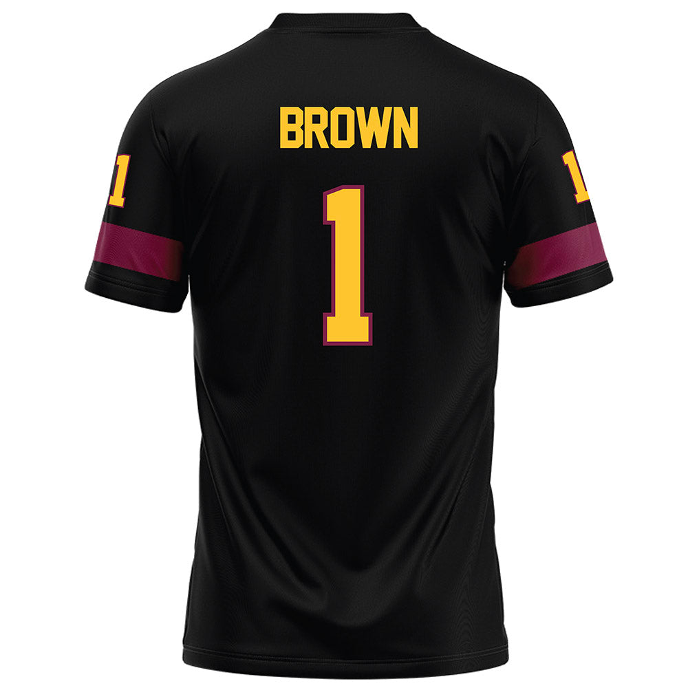 Arizona State - NCAA Football : Kyson Brown - Black Football Jersey-1