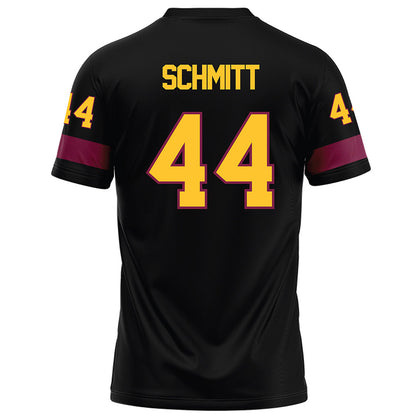 Arizona State - NCAA Football : Sinjin Schmitt - Black Football Jersey