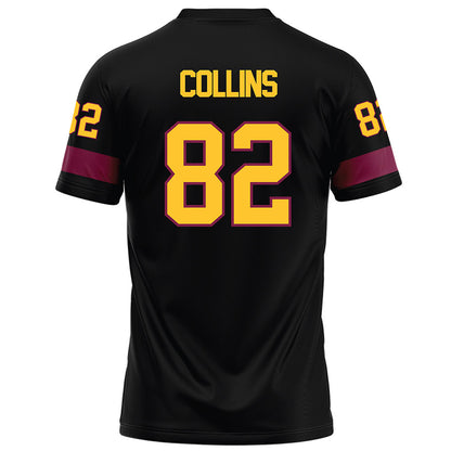 Arizona State - NCAA Football : Armon Collins - Black Football Jersey-1