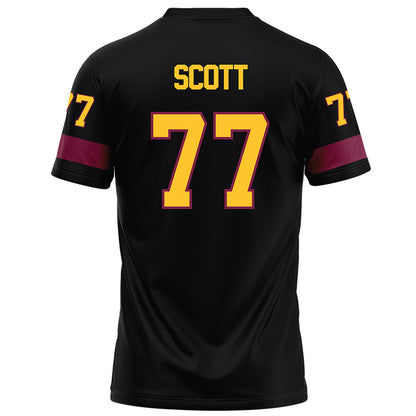 Arizona State - NCAA Football : Kyle Scott - Football Jersey Black