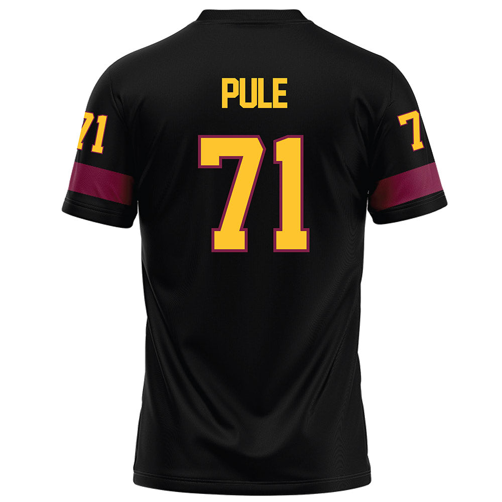Arizona State - NCAA Football : Makua Pule - Black Football Jersey