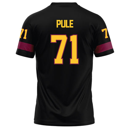 Arizona State - NCAA Football : Makua Pule - Black Football Jersey