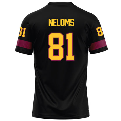 Arizona State - NCAA Football : Uriah Neloms - Black Football Jersey-1