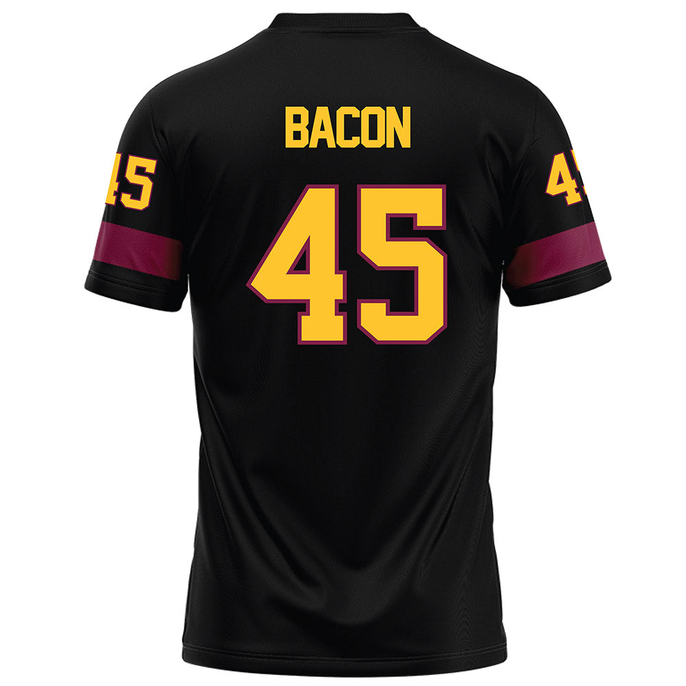 Arizona State - NCAA Football : Tristan Bacon - Black Football Jersey-1