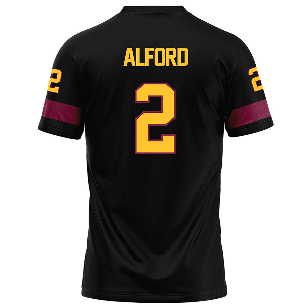 Arizona State - NCAA Football : Xavion Alford - Football Jersey Black