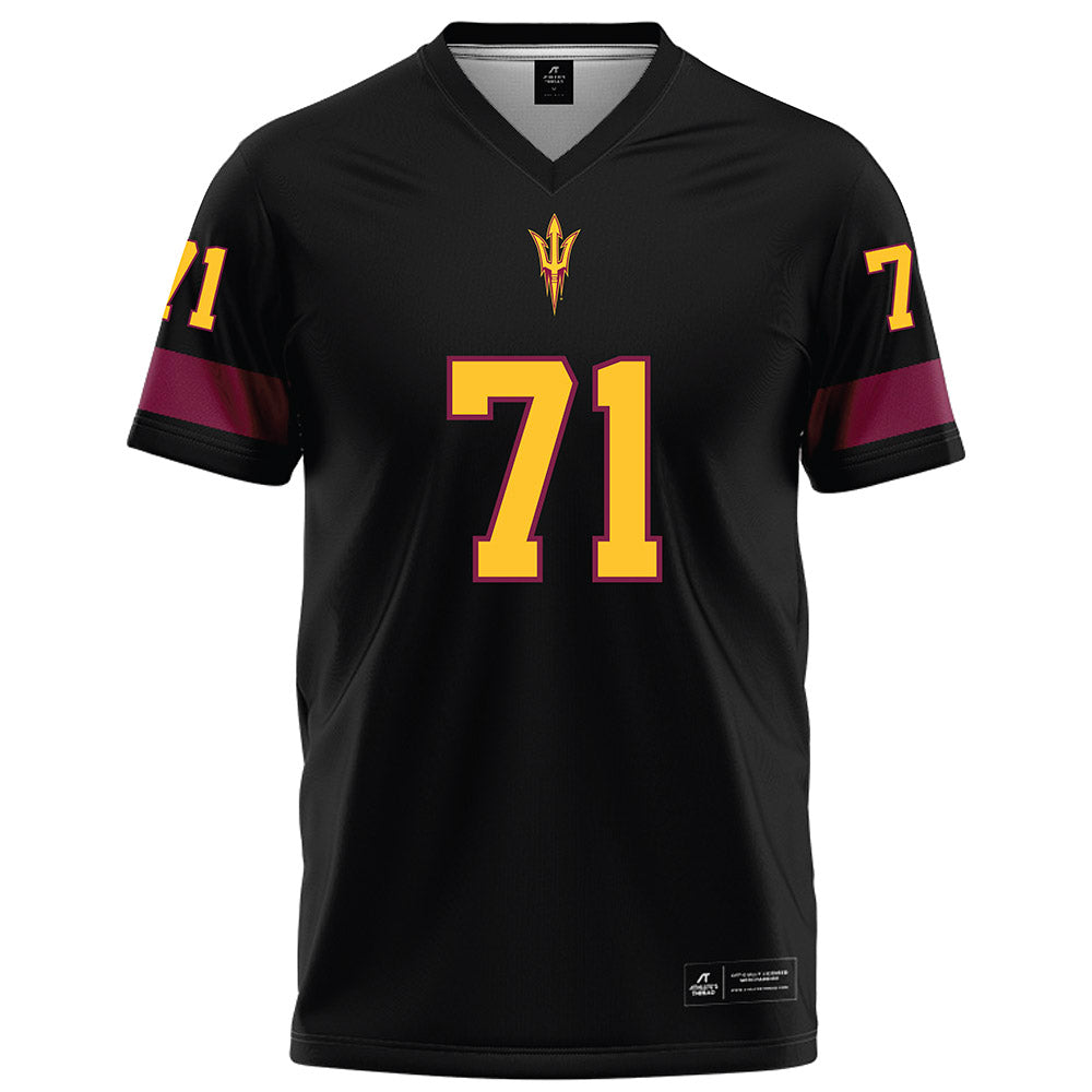 Arizona State - NCAA Football : Makua Pule - Black Football Jersey