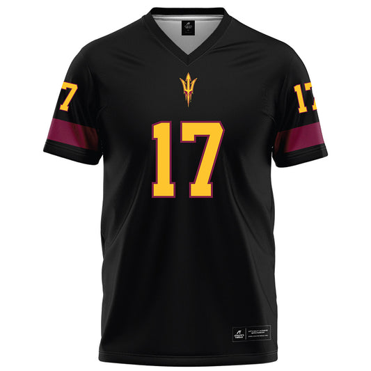 Arizona State - NCAA Football : Joshua Shanklin - Black Football Jersey-0