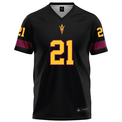Arizona State - NCAA Football : Grayson Rigdon - Black Football Jersey-0