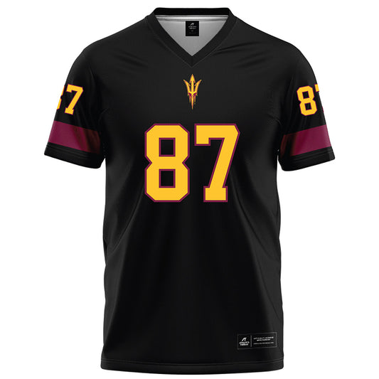 Arizona State - NCAA Football : Zechariah Sample - Black Football Jersey