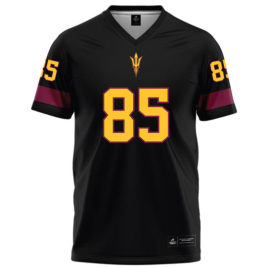 Arizona State - NCAA Football : Cameron Harpole - Black Football Jersey