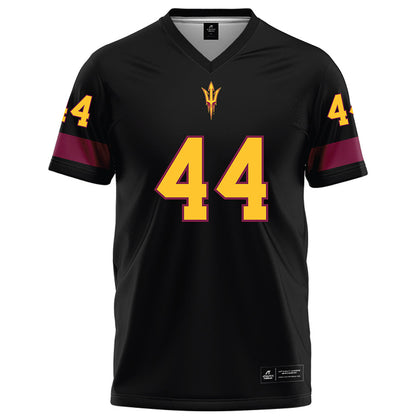 Arizona State - NCAA Football : Sinjin Schmitt - Black Football Jersey