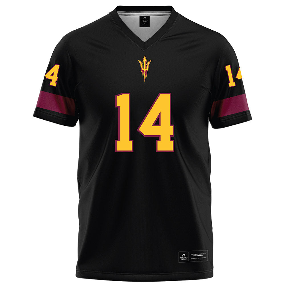 Arizona State - NCAA Football : Aaron Ia - Black Football Jersey-0