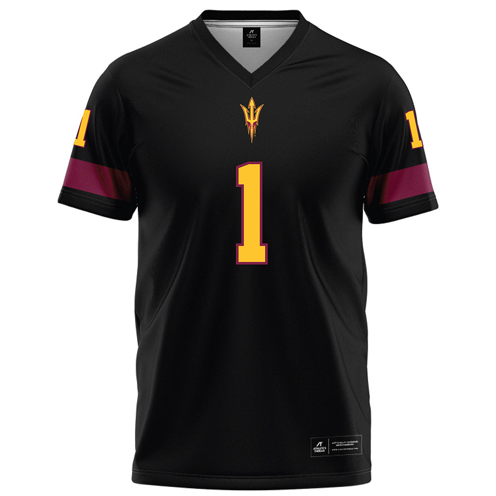 Arizona State - NCAA Football : Kyson Brown - Black Football Jersey-0