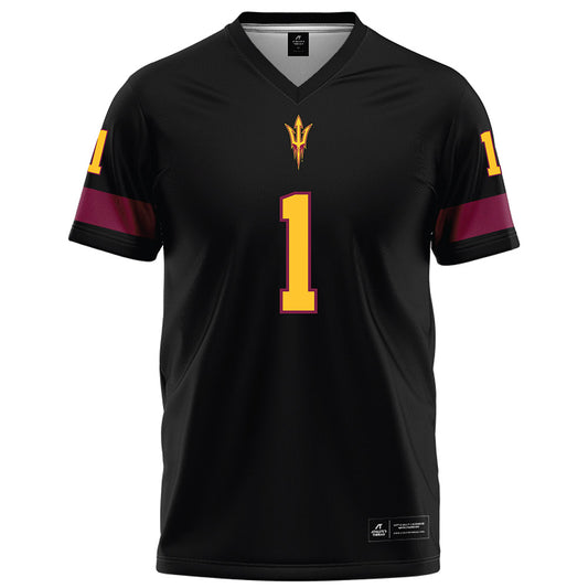 Arizona State - NCAA Football : Kyson Brown - Black Football Jersey-0