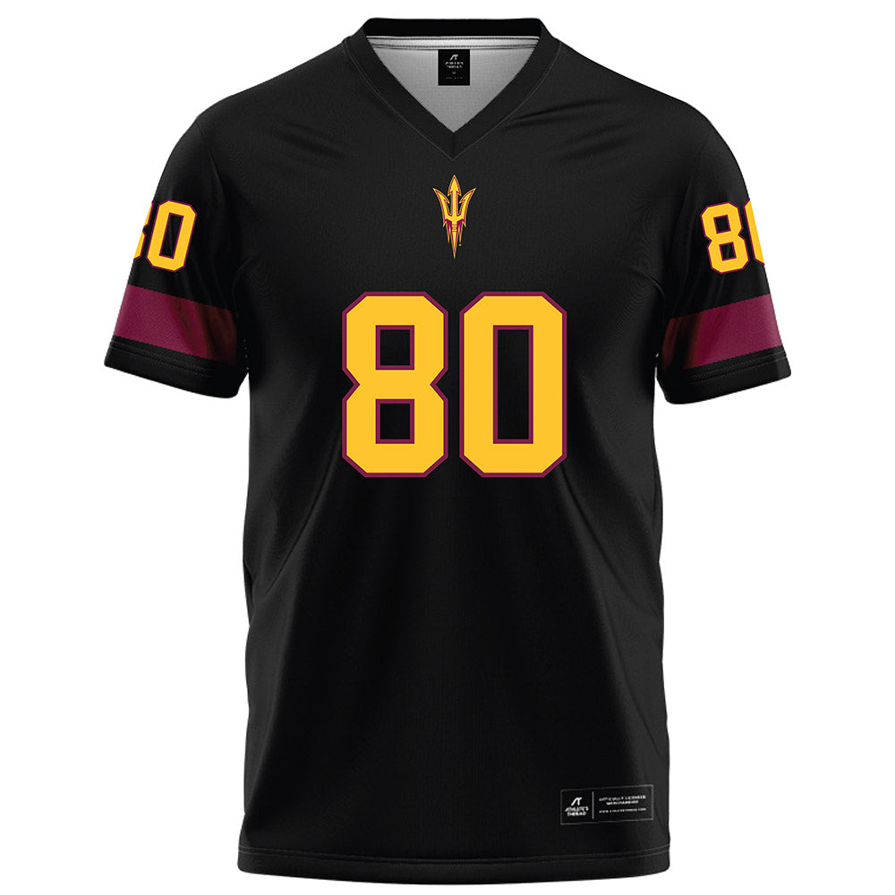 Arizona State - NCAA Football : Jayden Fortier - Black Football Jersey