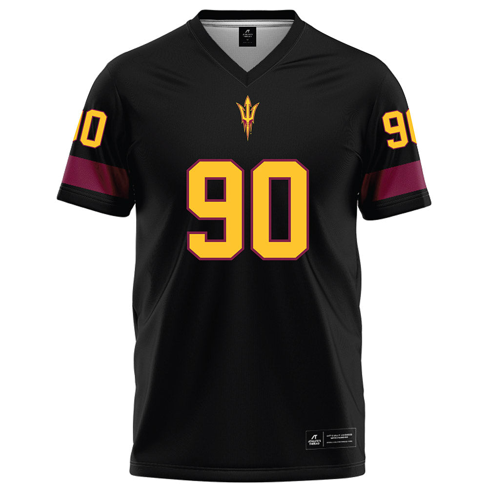 Arizona State - NCAA Football : Cade Davis - Black Football Jersey-0