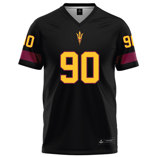 Arizona State - NCAA Football : Cade Davis - Black Football Jersey-0